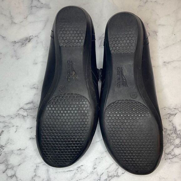 Dansko Black Franny Loafer 39 - Picture 6 of 7